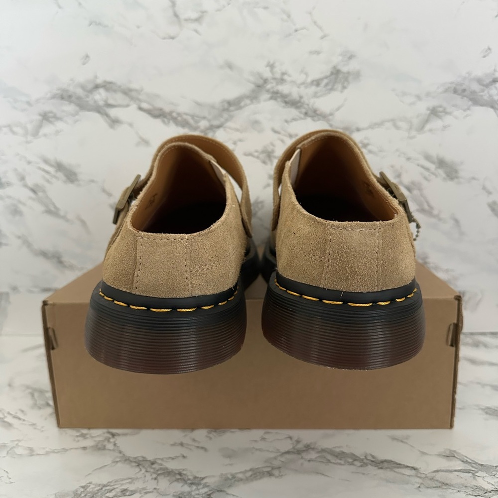 Dr. Martens Isham Charles Stead Suede Mules Slip On Shoes Casual Doc Men’s Sizes - Picture 6 of 9